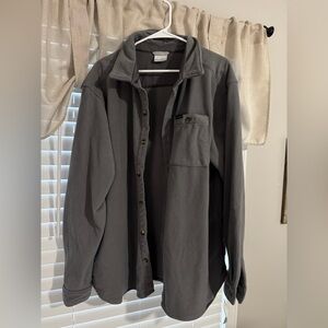 Men’s Columbia fleece shacket